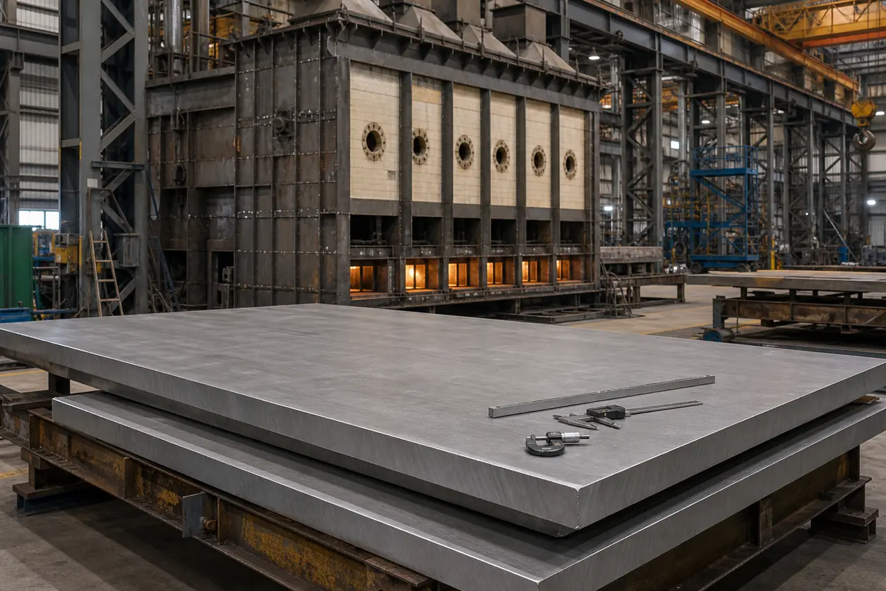 Incoloy 800H plate for petrochemical heater structures