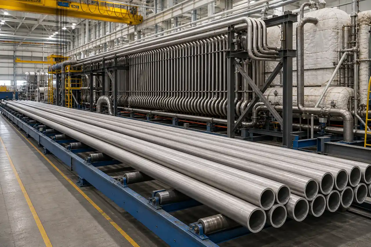 Incoloy 800HT pipe for steam superheater service